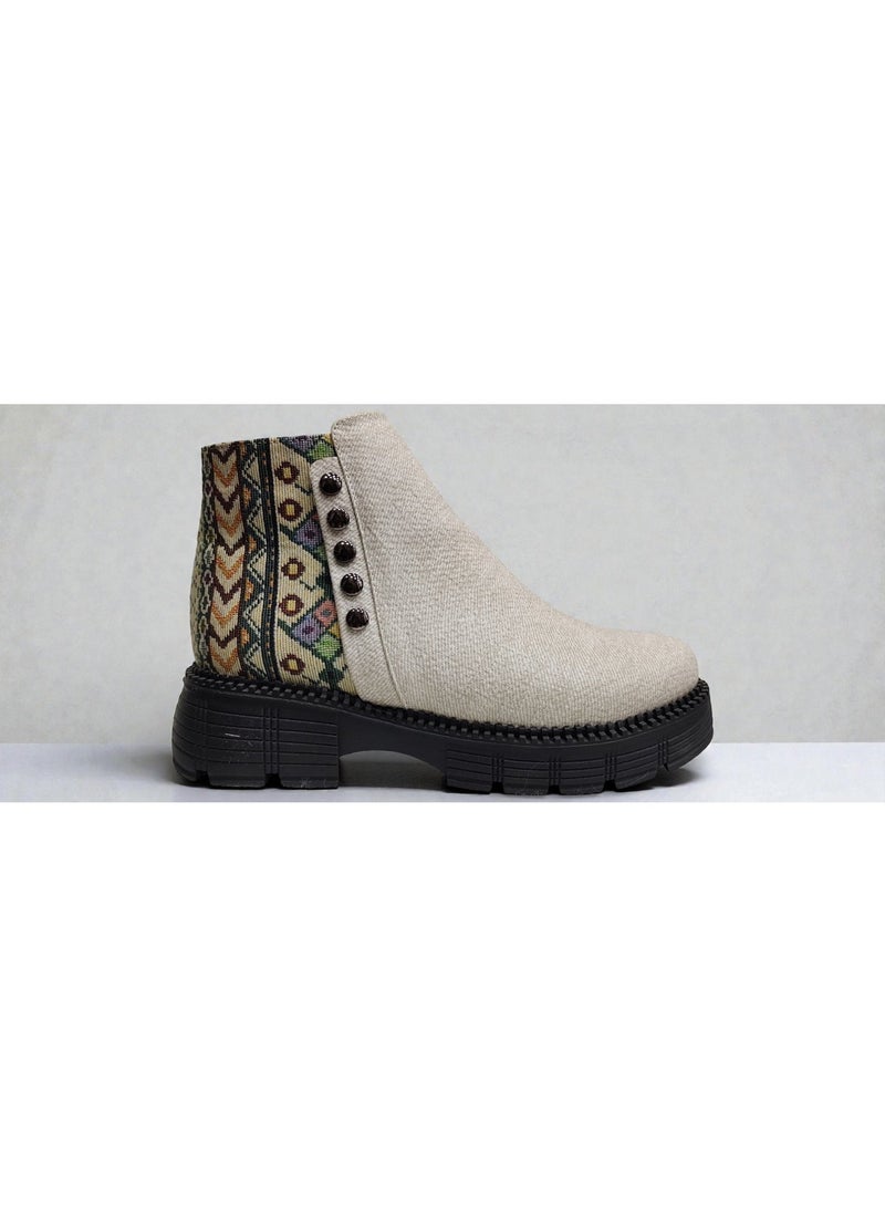 patterned half-boot - Image 2